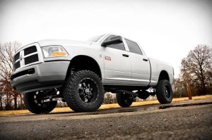 Ram 3500 Suspension Lift Kit - Front + Rear - Rough Country - M1 5 Inch - '11-'12